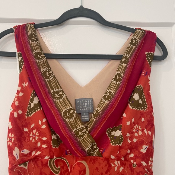 Rabbit Rabbit Rabbit Multicolor Asymmetrical Dress - Picture 4 of 12